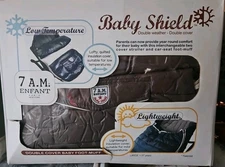 7 A.M. Enfant Baby Shield LS100 Stroller Car Seat Footmuff Large Winter