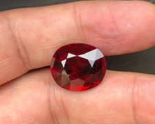 19 ct natural spessartite garnet red color