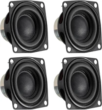 4Pcs 2Inch 4Ohm 10W Full Range Audio Speaker Stereo Woofer Loudspeaker for Ardui