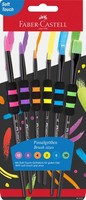 FABER-CASTELL Synthetikhaarpinsel, 6Er Set (481622)