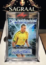 2025 Leaf Electrum Ronaldo Nazario Elektron Auto Platinum #/6