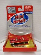 Classic Metal Works 30110 Mini Metals 57 Chrysler 300c 187 Scale Diecast -red
