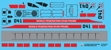 Estes World Federation Star Probe Decal Sheet (1341)
