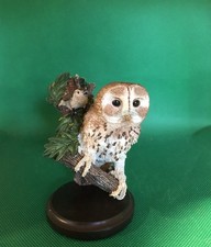 VINTAGE THE COUNTRY BIRD COLLECTION THE TAWNY OWL  2003 SEE PHOTOS