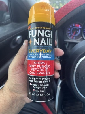 Fungi-Nail Maximum Strength Anti-Fungal Everyday Powder Spray 4.6oz/130g 11/28