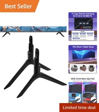Non-Slip Replacement Legs for Samsung TVs UN50, UN55, UN58 - Screwless Design