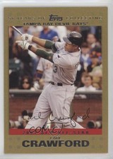 2007 Topps Update All-Star Gold 477/2007 Carl Crawford #UH250 0d2