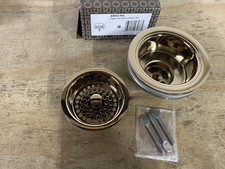 Brizo 69052-PG Brass Basket Strainer for Standard Kitchen Sinks READ