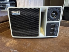 Anchor Model AN-130 50W PA Speaker with RCA and 1/4 Inch Jack Input White