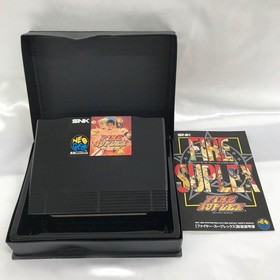 Fire Suplex NEOGEO AES ROM Cartridge Fighting Wrestling Pro Wrestling Game SNK 