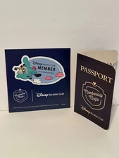 Lot of 2 DVC Membership Magic 2025 Magnet And Nick Wilde Passport New