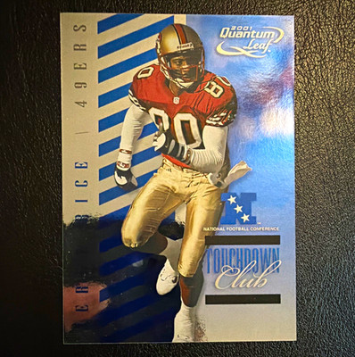 Donruss 2001 Quantum Leaf Touchdown Club #TC17 Jerry Rice - 49ers /2000