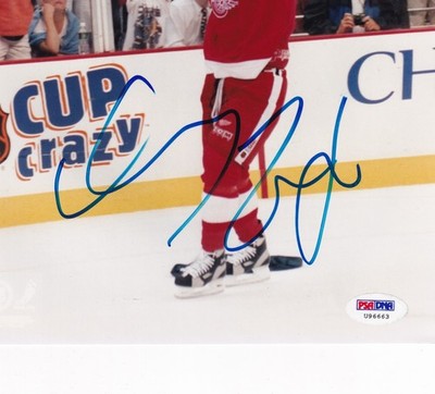 Darren McCarty Autograph 8x10 Photo Red Wings 1998 Stanley Cup PSA