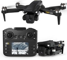 TD12LCD Drone with Camera 4K, Drones for Adults with Optical Flow Positioning