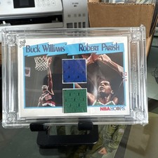 ROBERT PARISH Buck Williams 2023 JERSEY FUSION Game Worn DUAL JERSEY  /25
