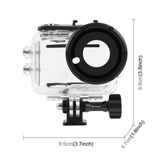 50M Waterproof Case Camera Dive Housing Cover for Insta360 GO Ultra