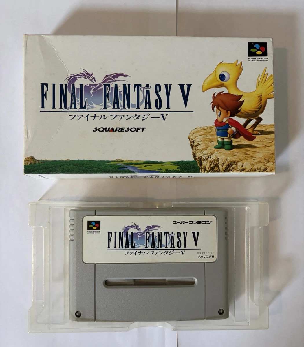 Final Fantasy V Nintendo SNES Video Games for sale - eBay