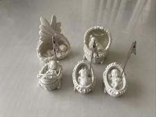 lot  5 figurines bebes anges cherubin Neuves