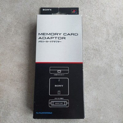 Offizieller Sony PlayStation 3 Memory Card Adapter mit OVP