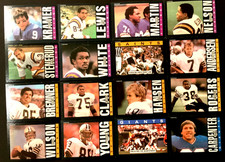 Topps 1985 Football #1-#199 (Complete Your Set)