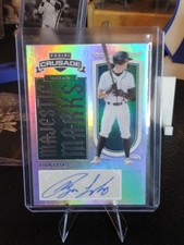 2025 Panini Crusade - Majestic Marks #12 Ryan Lasko Autograph Oakland Athletics