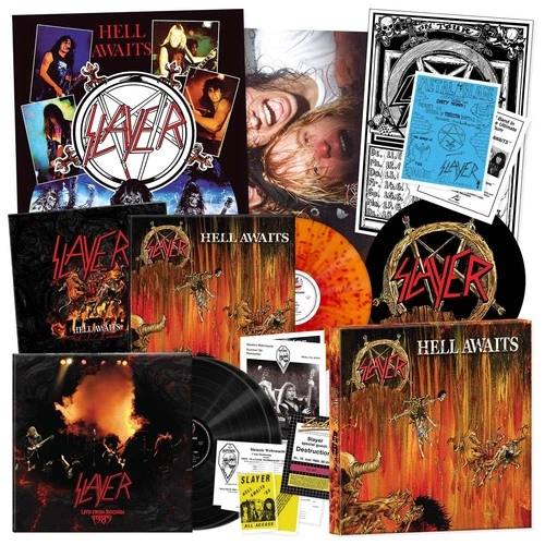 Slayer 'Hell Awaits' 3x12" Splatter Vinyl Box - NEW