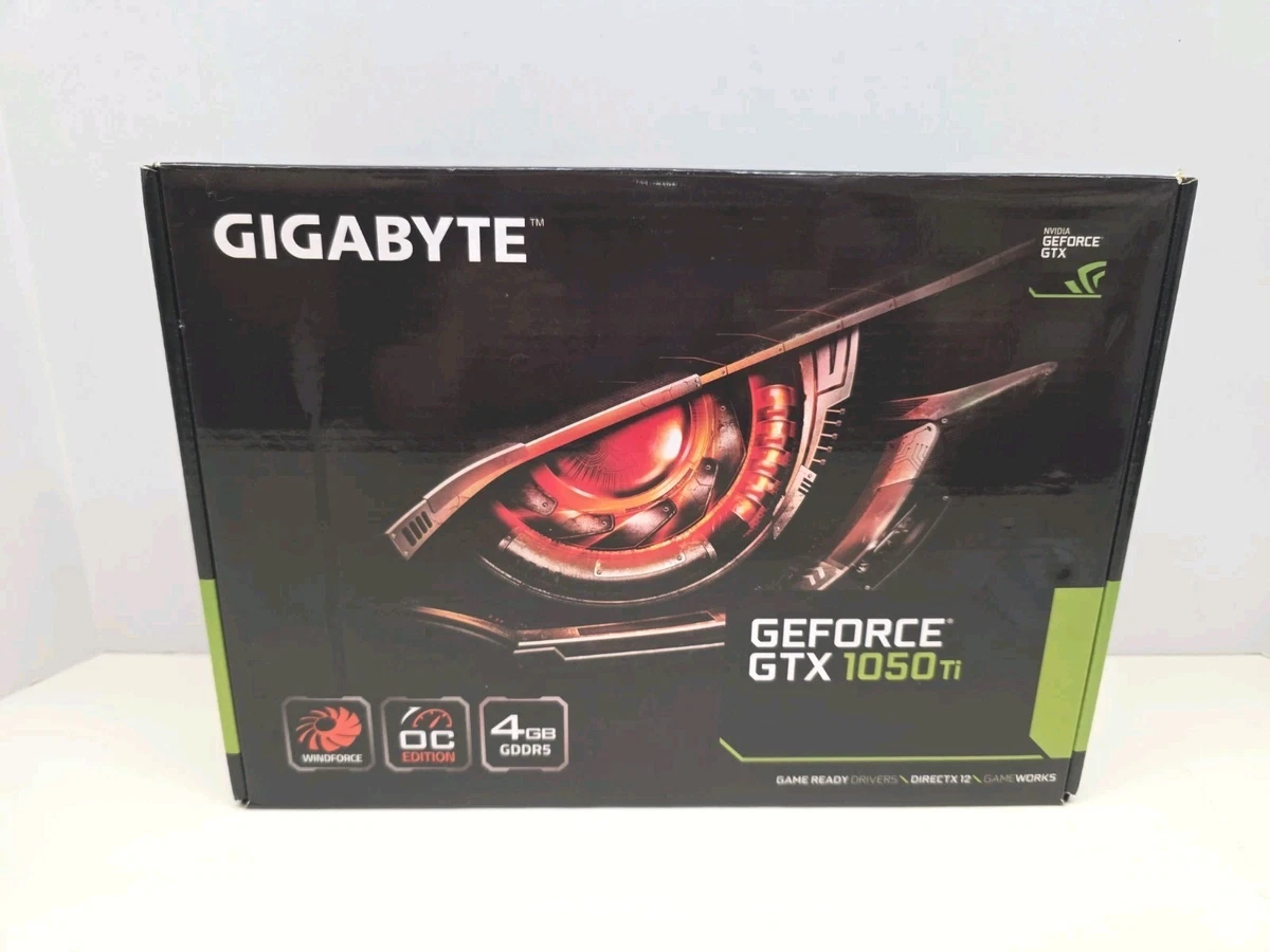 GIGABYTE NVIDIA GeForce GTX 1050 Ti NVIDIA Computer Graphics Cards