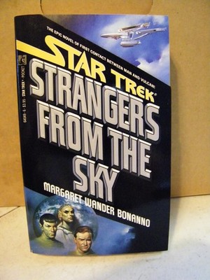 STAR TREK Paperback Book Strangers From The Sky