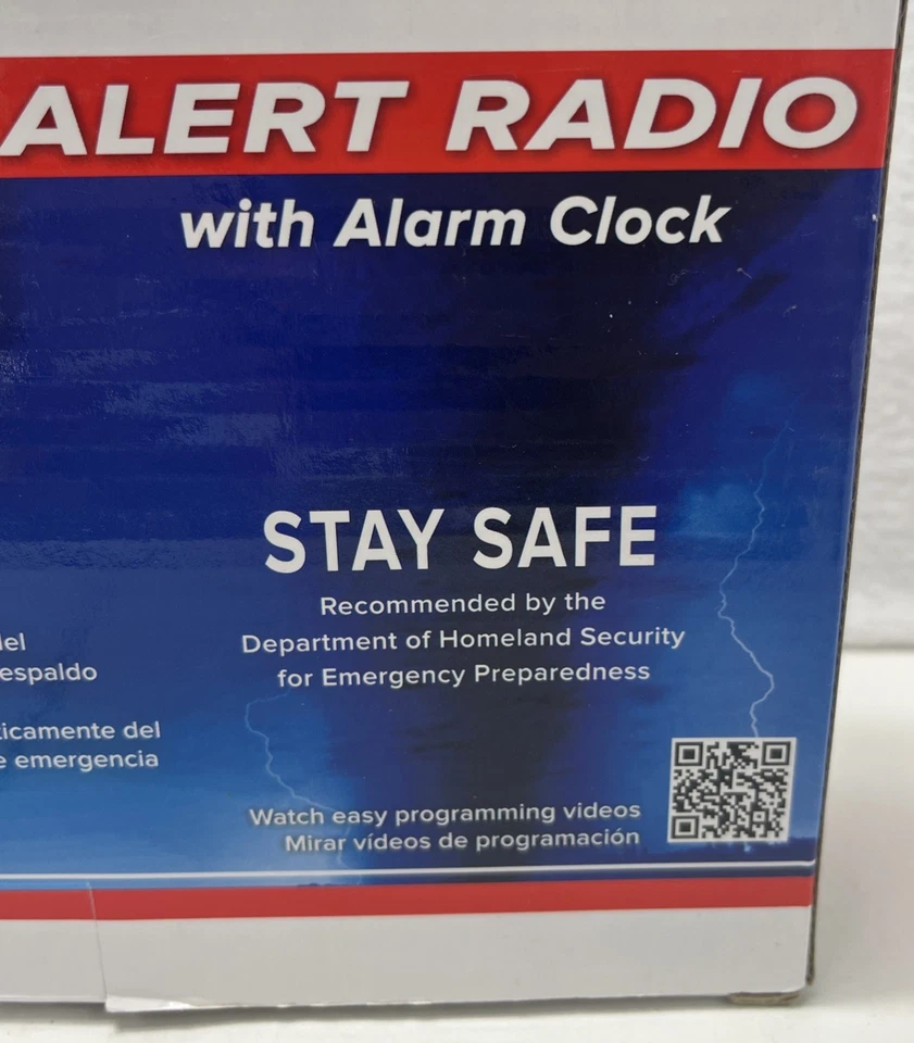 Midland Weather Alert Radio WR-120EZ New In Box - Image 4 of 4