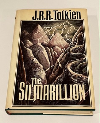 The Silmarillion, First Ed., 2nd Printing, HC 1977 w/ Map (VG condition)