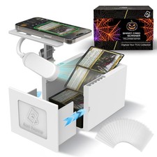 Card Scanner Stand LED Light Hands-Free for TCG MTG  Sports Cards Gift Box