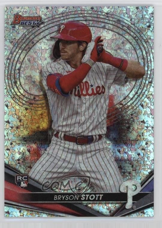 2022 Bowman's Best Mini-Diamond Refractor 209/299 Bryson Stott #2 18bz