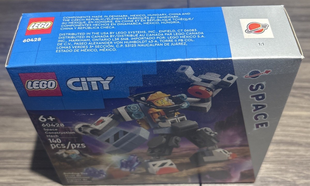 LEGO CITY: Space Construction Mech (60428) Retired Set - New In
