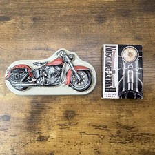 Vtg Harley-Davidson Playing Cards Series 1 Watch Motorcycle Tin Only 1996 H-D