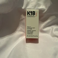 K18 Leave-In Molecular Repair Hair Mask 0.5 Oz / 15 ml NEW - FREE Shipping
