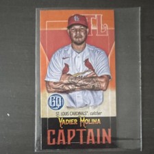 2021 Topps Gypsy Queen Yadier Molina Captains Minis Insert Cardinals CM-YMO