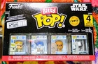 New Funko Bitty Pop Star Wars 4 Pack - HANS SOLO Carbonite 1/6 CHASE RARE VHTF!