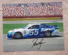 DAVID RAGAN **AUTOGRAPHED** #55 AARON'S TOYOTA CLOSE UP SHOT 8X10 GLOSSY PHOTO