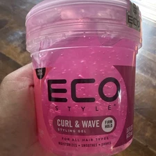 ECO Style Professional Hair Styling Gel Curl And Wave 473ml / 16 oz
