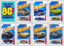 The 80s 2023 Hot Wheels Corvette Mustang Seville Dmc Delorean El Camino You Pick