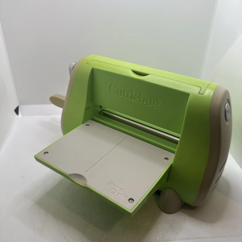 Máquina troqueladora artesanal Green Cuttlebug Provo solo para elaboración de estampado fundido Foto 2 de 4