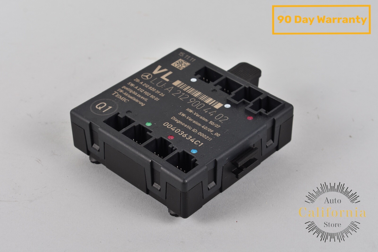 08-18 Mercedes W212 E350 SLK350 E400 Front Left Side Door Control ...