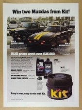 1980 Kit Car Wax Mazda RX-7 B-2000 Sweepstakes vintage print Ad