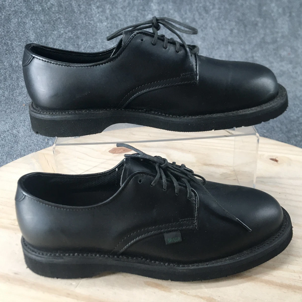 Thorogood Mercer Oxford Leather Shoes Black Perforated Men EU 43 US 10 Thorogood Men main image 3