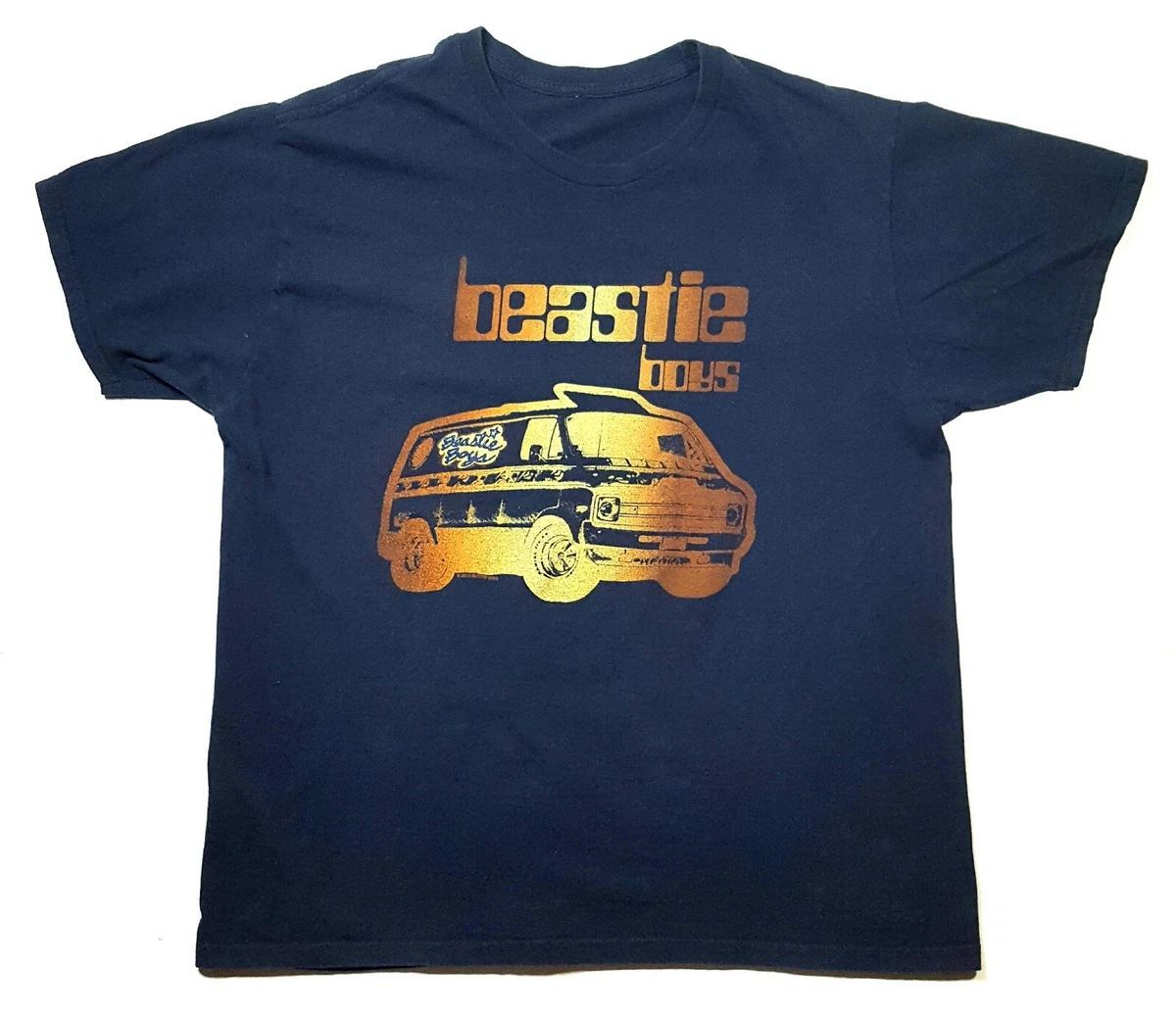 2012 Beastie Boys Blue Van T Shirt Mens Size Large