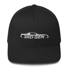 3rd Gen Camaro Hat, Flexfit Baseball Cap With Closed Back