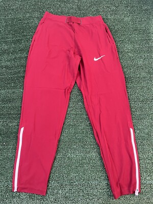 Nike Pro Elite Track & Field Running Pants Burgundy Red Men s Medium AO8872-661
