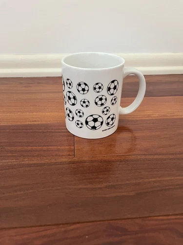 "SOCCER BALL" COFFEE MUG  - NEW