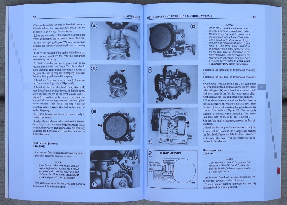 1984-1999 Harley Davidson FL FX Softail CLYMER REPAIR MANUAL M421 - Image 3 of 3