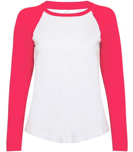 Skinni Fit Womens Ladies Long Sleeve 